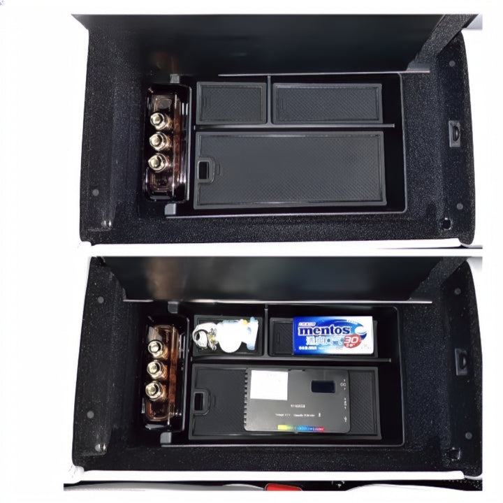 Armrest storage box  center console organizer tray for XPENG P7i
