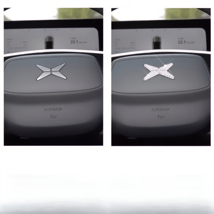 For XPENG Car Body Logo (Superscript&Suffix&Steering wheel marker )