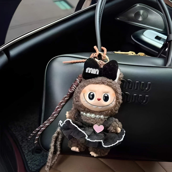 labubu doll keychain
