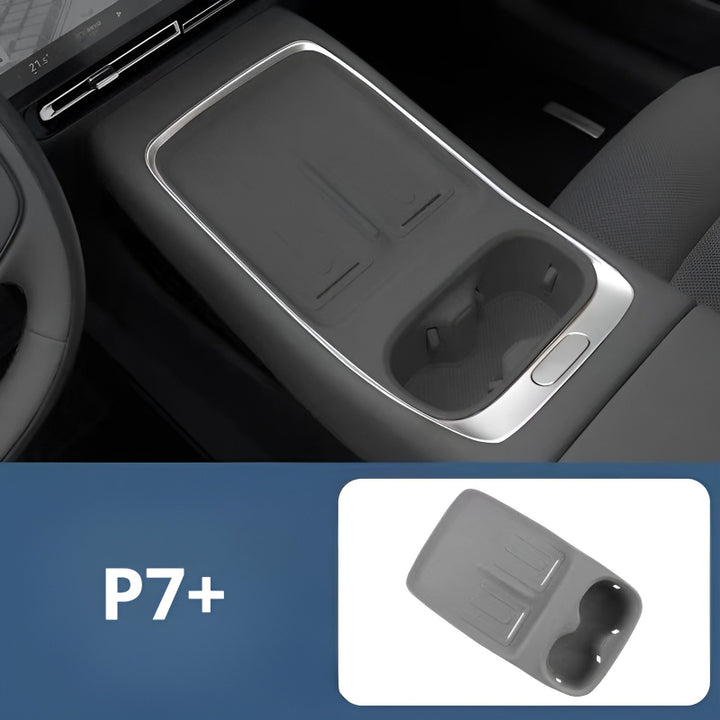 P7+ Armrest storage box& Center Console Silicone Pad & Lower Center Console Storage Box