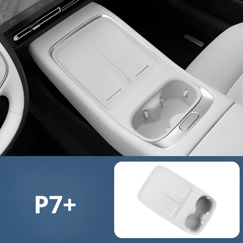 P7+ Armrest storage box& Center Console Silicone Pad & Lower Center Console Storage Box