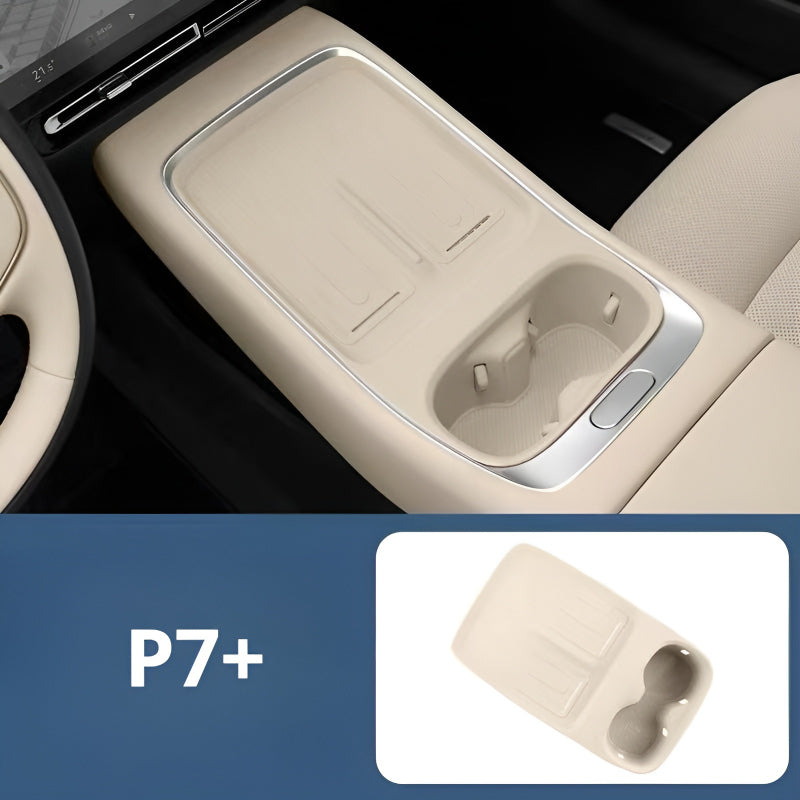 P7+ Armrest storage box& Center Console Silicone Pad & Lower Center Console Storage Box