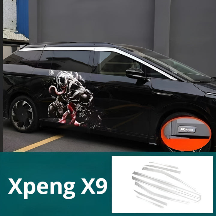 Xpeng X9  Window Visor Deflector  (Four Pieces)
