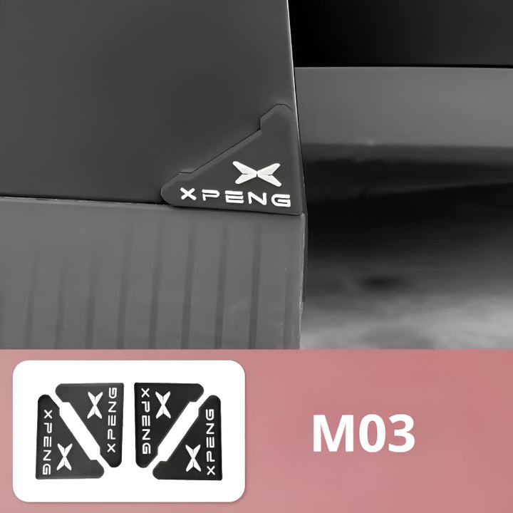 Xpeng Mona M03 Car Door Anti-Collision Strip& Car Door Corner Edge Guards   ( 4 Pcs)