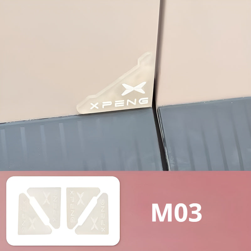 Xpeng Mona M03 Car Door Anti-Collision Strip& Car Door Corner Edge Guards   ( 4 Pcs)