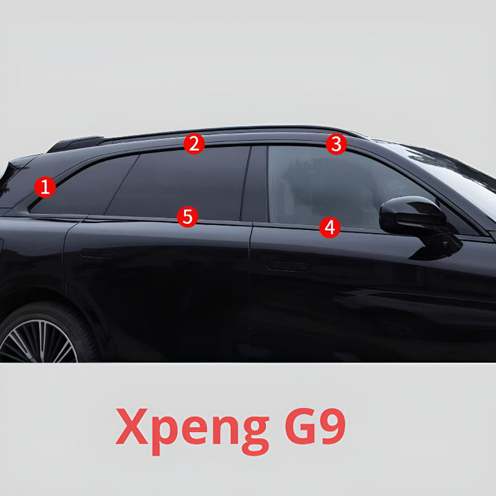Xpeng G9 Darth Vader Window Trim ( Pack of 10 )