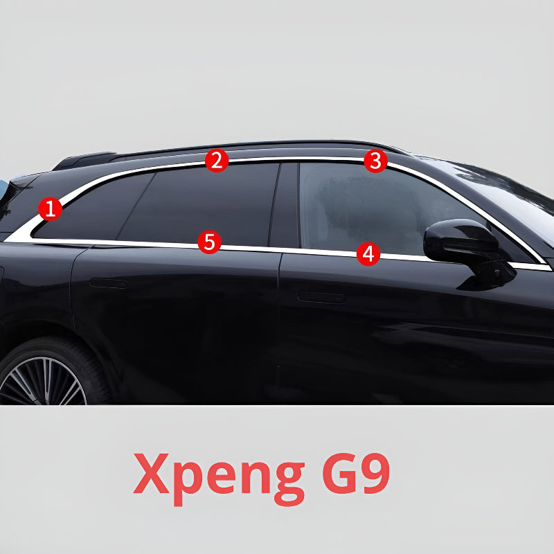 Xpeng G9 Darth Vader Window Trim ( Pack of 10 )