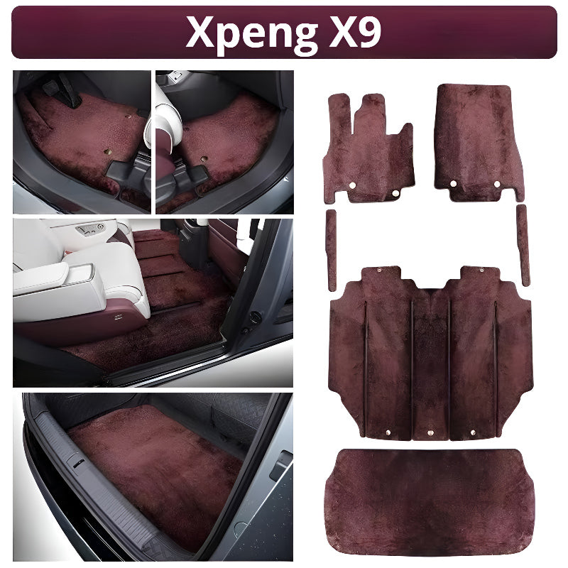 Xpeng X9 Carpet Mats