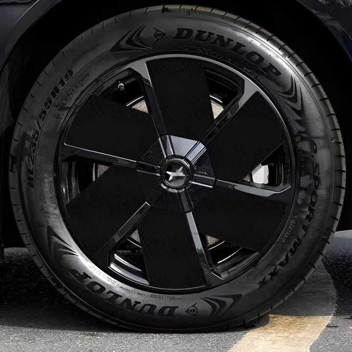 Xpeng X9 Hubcap Sticker Blackout Modification （ 5 Wheels ）