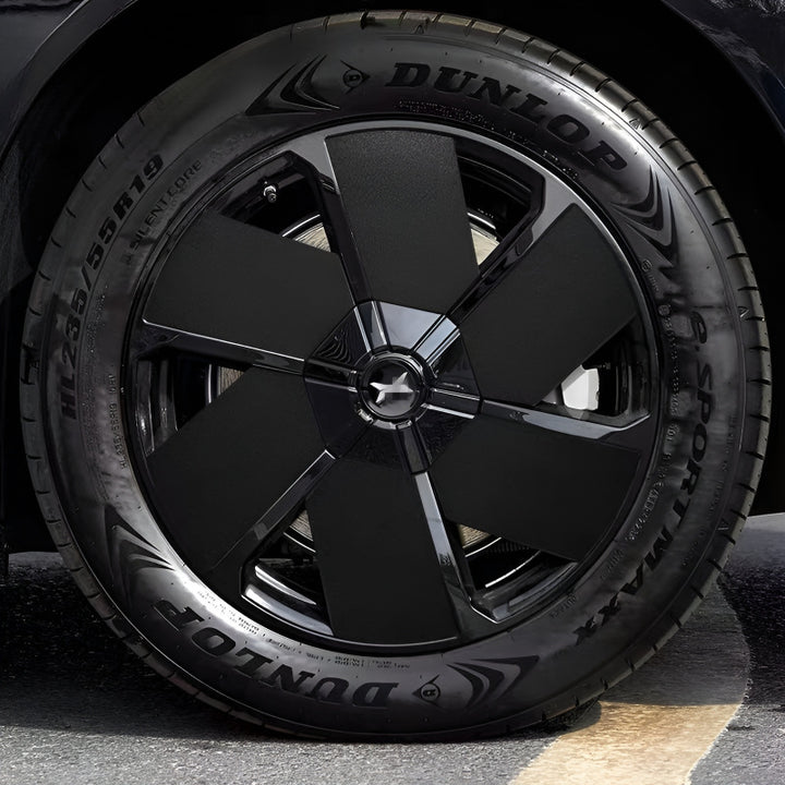 Xpeng X9 Hubcap Sticker Blackout Modification （ 5 Wheels ）