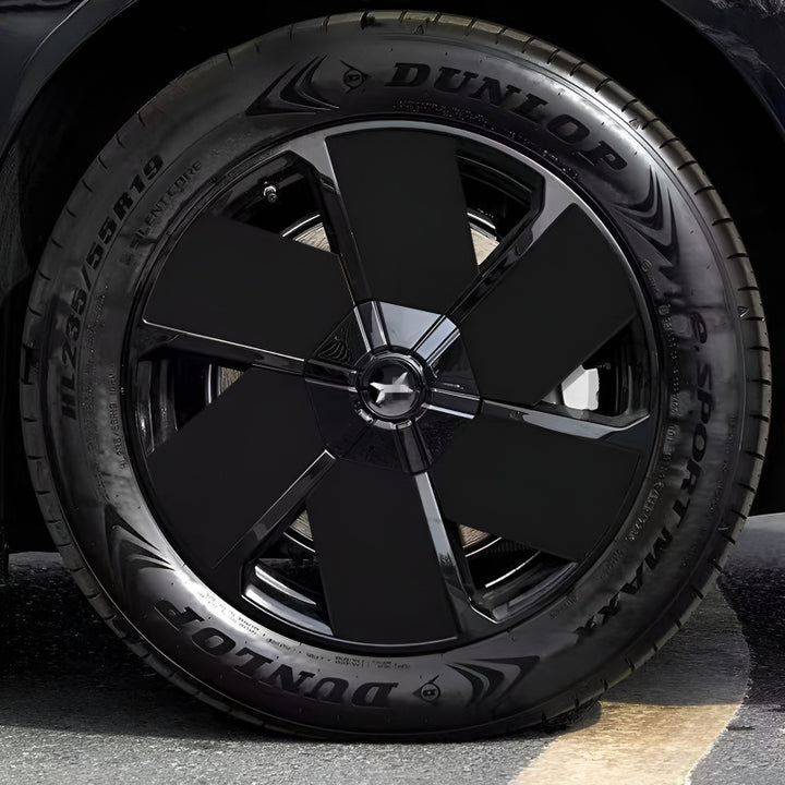 Xpeng X9 Hubcap Sticker Blackout Modification （ 5 Wheels ）