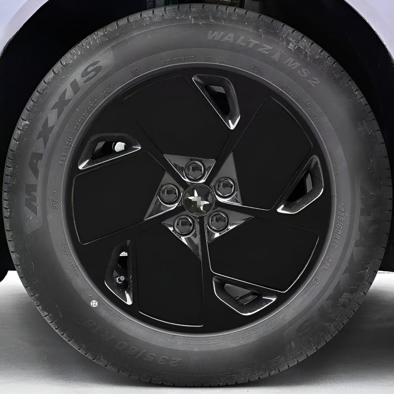 25 Xpeng G6 Hubcap Sticker Blackout Modification