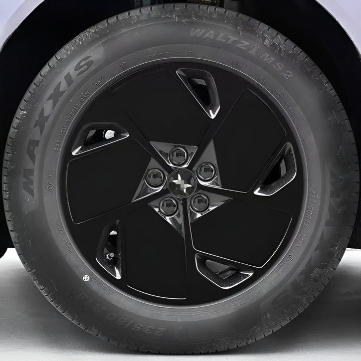 25 Xpeng G6 Hubcap Sticker Blackout Modification