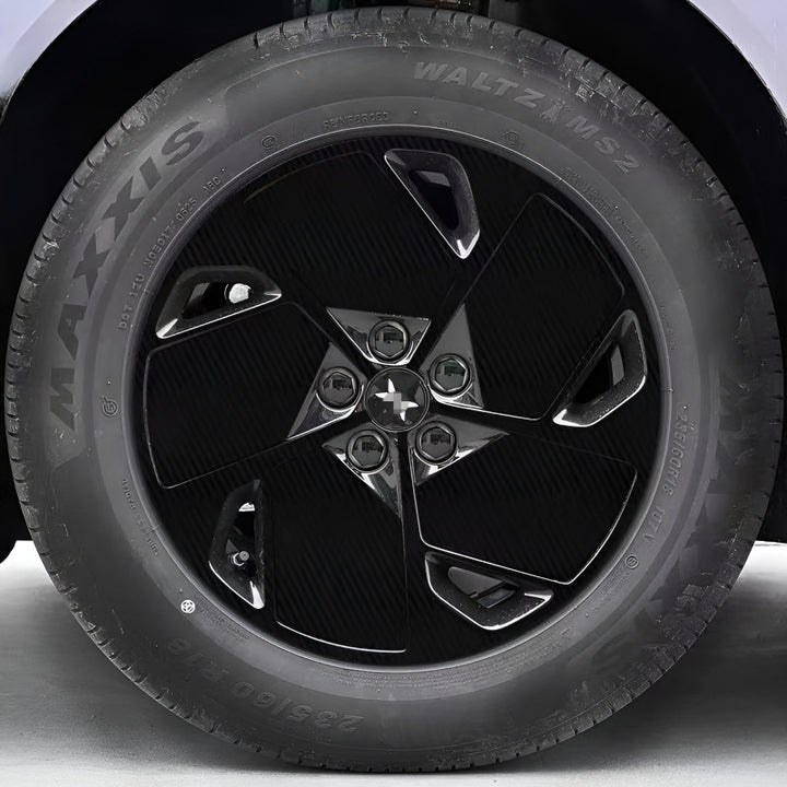 25 Xpeng G6 Hubcap Sticker Blackout Modification
