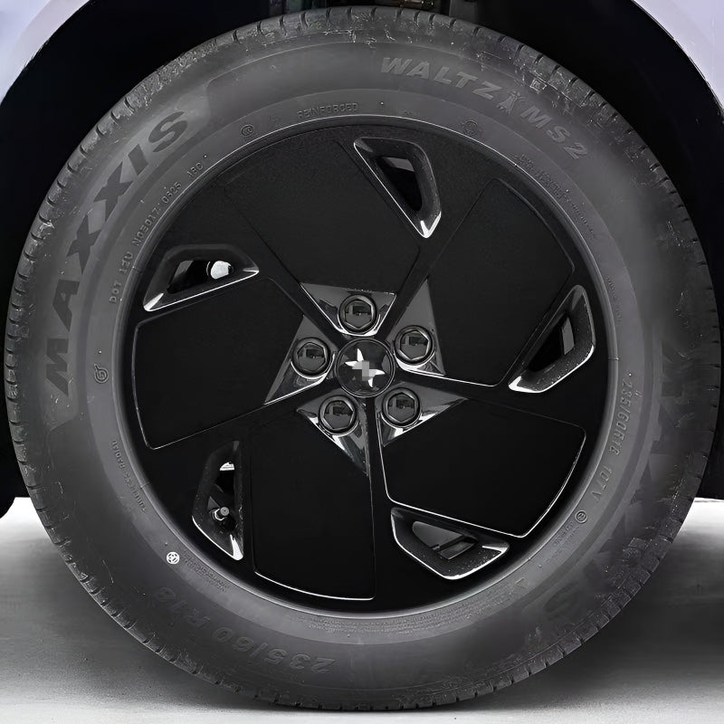 25 Xpeng G6 Hubcap Sticker Blackout Modification