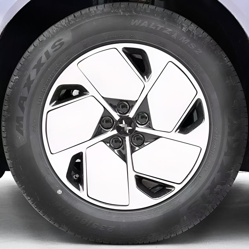 25 Xpeng G6 Hubcap Sticker Blackout Modification