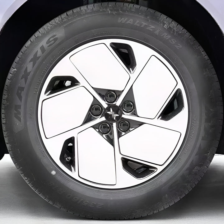 25 Xpeng G6 Hubcap Sticker Blackout Modification
