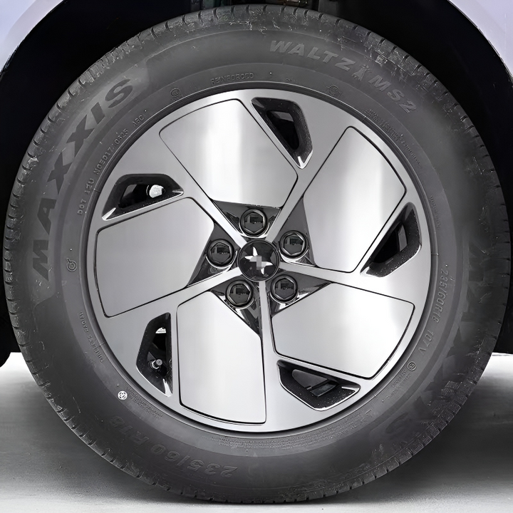 25 Xpeng G6 Hubcap Sticker Blackout Modification