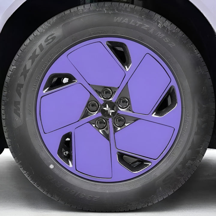 25 Xpeng G6 Hubcap Sticker Blackout Modification