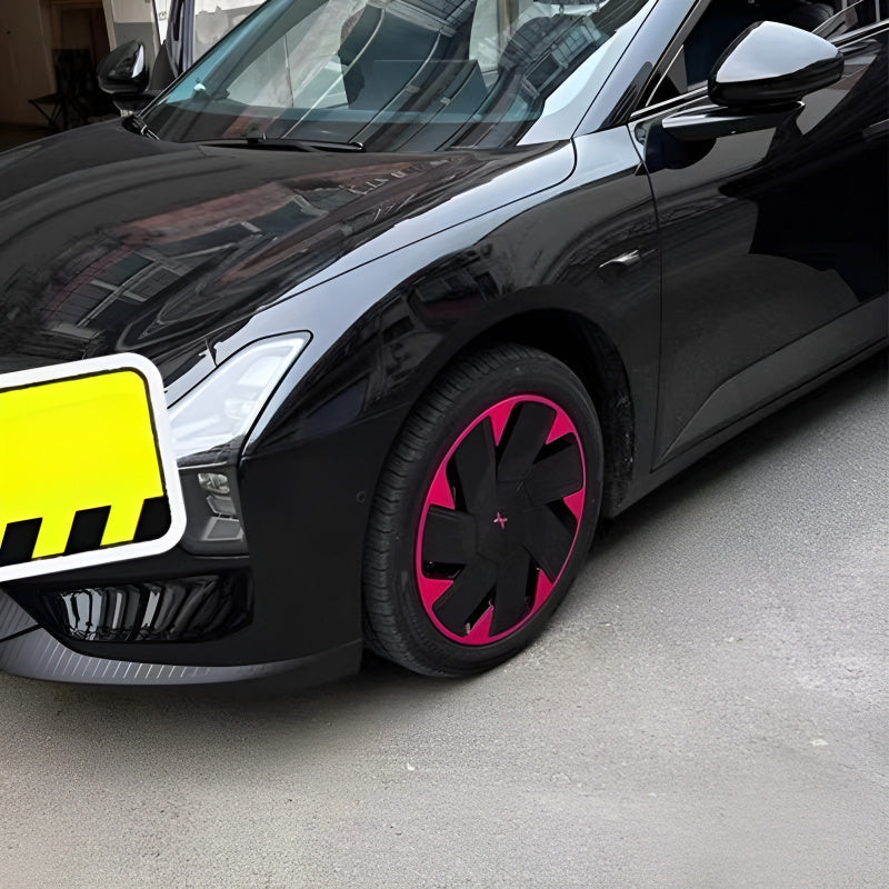 Xpeng P7+  Hubcap Sticker Blackout Modification （ 5 Wheels ）