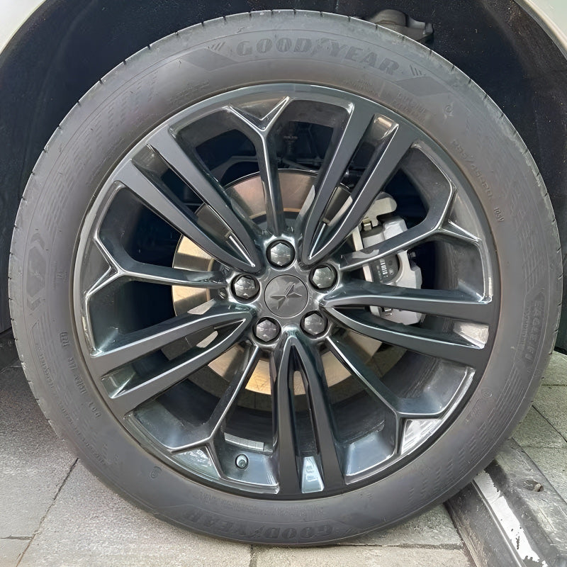 Xpeng G6 Hubcap Sticker Blackout Modification （ 5 Wheels ）