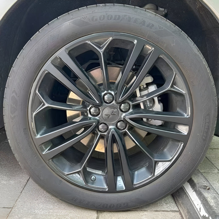 Xpeng G6 Hubcap Sticker Blackout Modification （ 5 Wheels ）