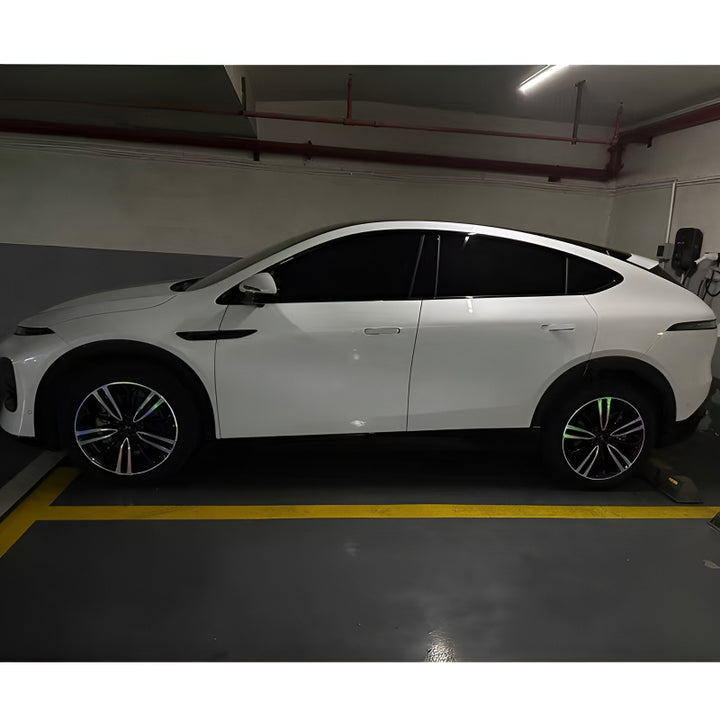 Xpeng G6 Hubcap Sticker Blackout Modification （ 5 Wheels ）