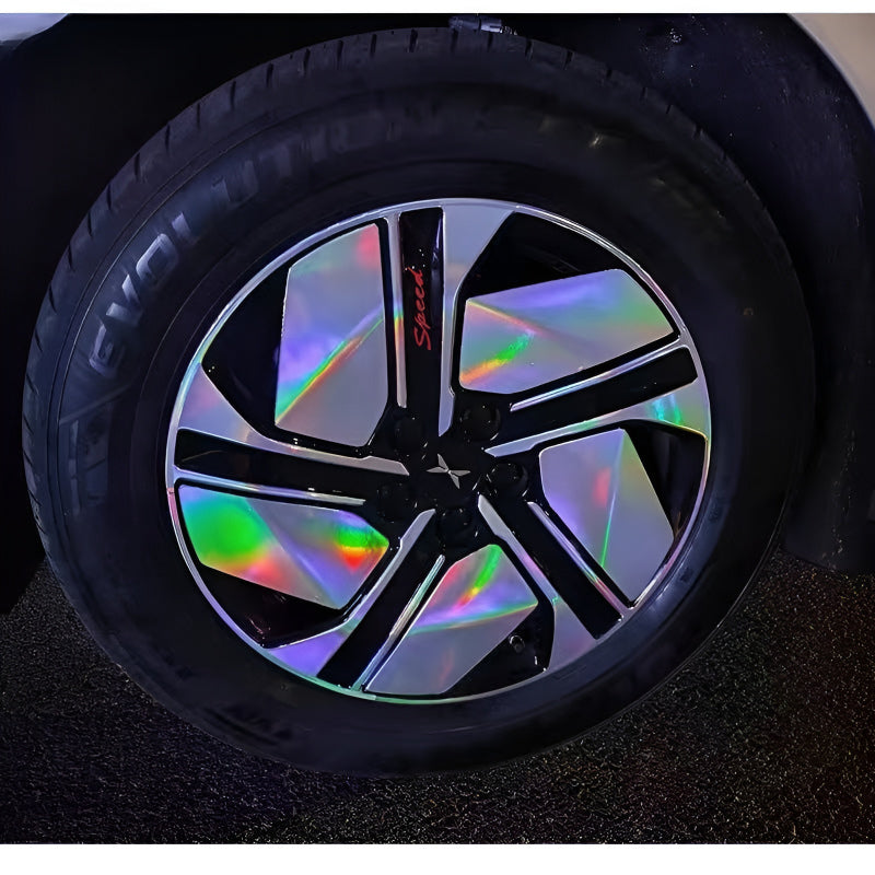 Xpeng G6 Hubcap Sticker Blackout Modification （ 5 Wheels ）