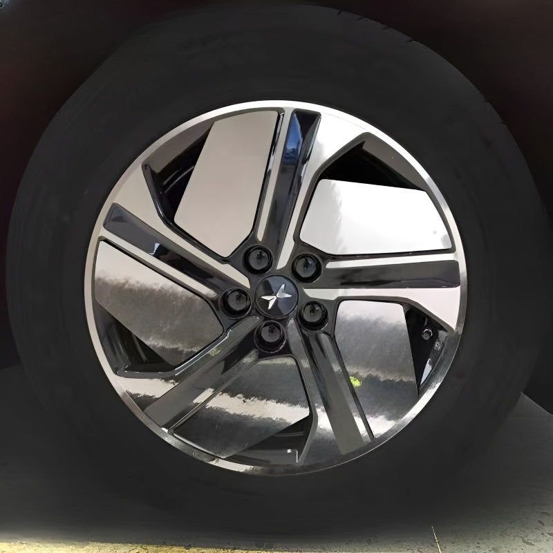 Xpeng G6 Hubcap Sticker Blackout Modification （ 5 Wheels ）