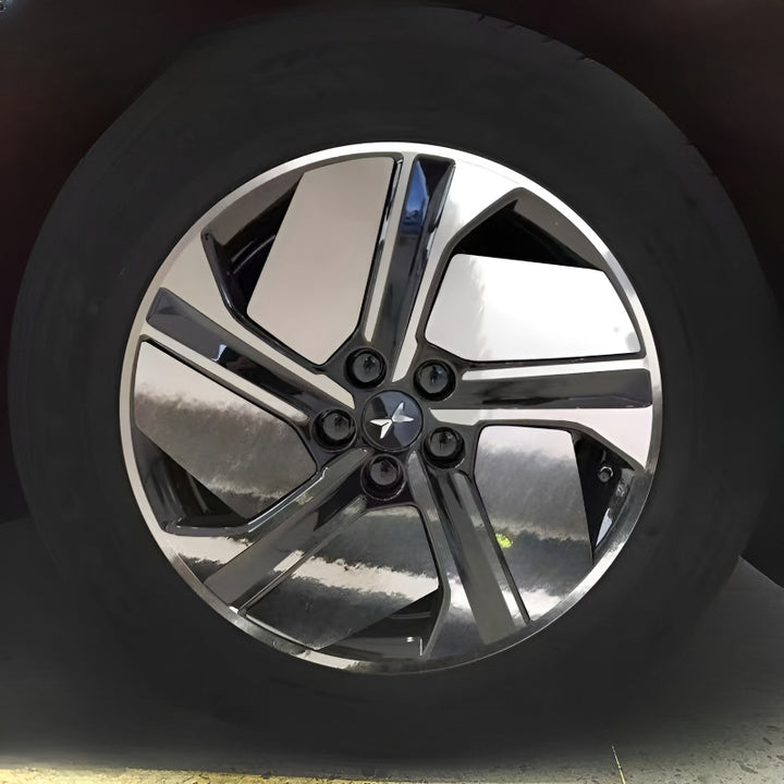 Xpeng G6 Hubcap Sticker Blackout Modification （ 5 Wheels ）