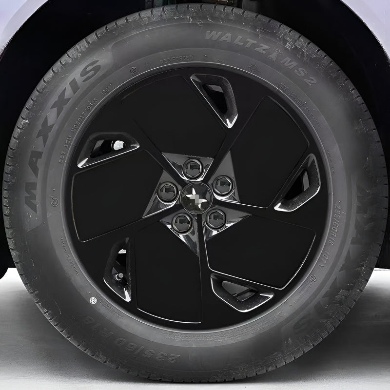 Xpeng G6 Hubcap Sticker Blackout Modification （ 5 Wheels ）