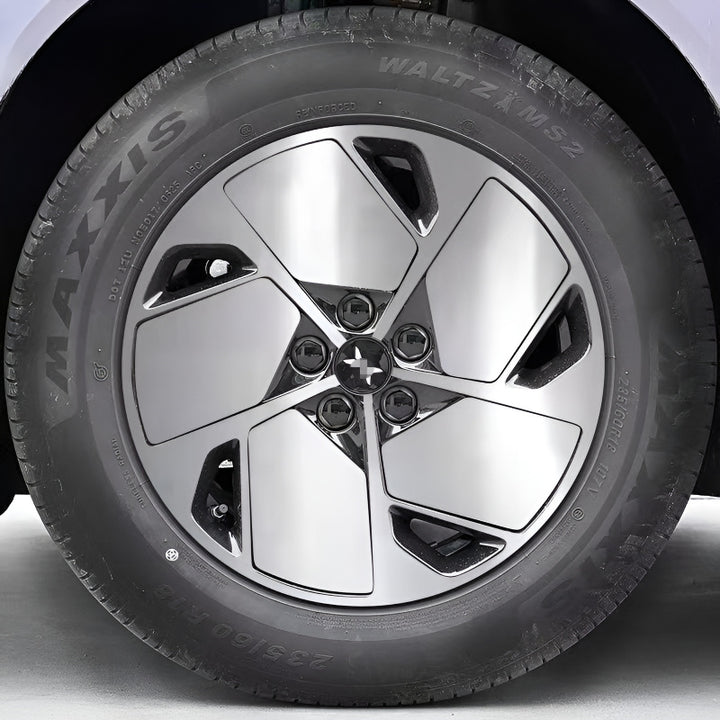 Xpeng G6 Hubcap Sticker Blackout Modification （ 5 Wheels ）