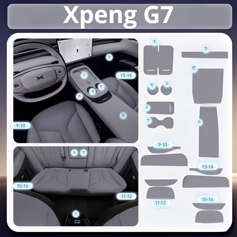 Xpeng G7 Full Interior Protection Mats