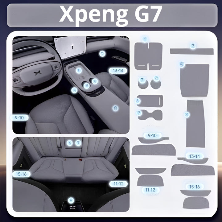 Xpeng G7 Full Interior Protection Mats