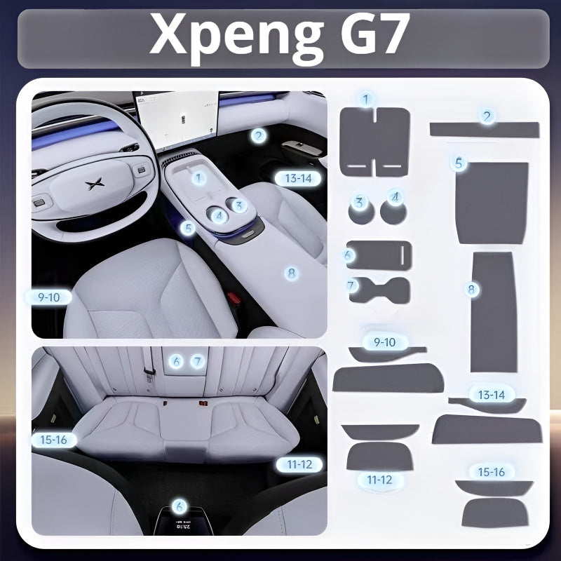 Xpeng G7 Full Interior Protection Mats