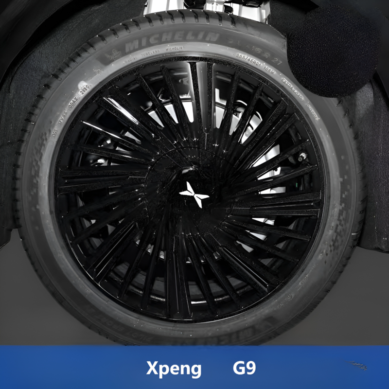 Xpeng G9 Hubcap Sticker Blackout Modification （ 5 Wheels ）