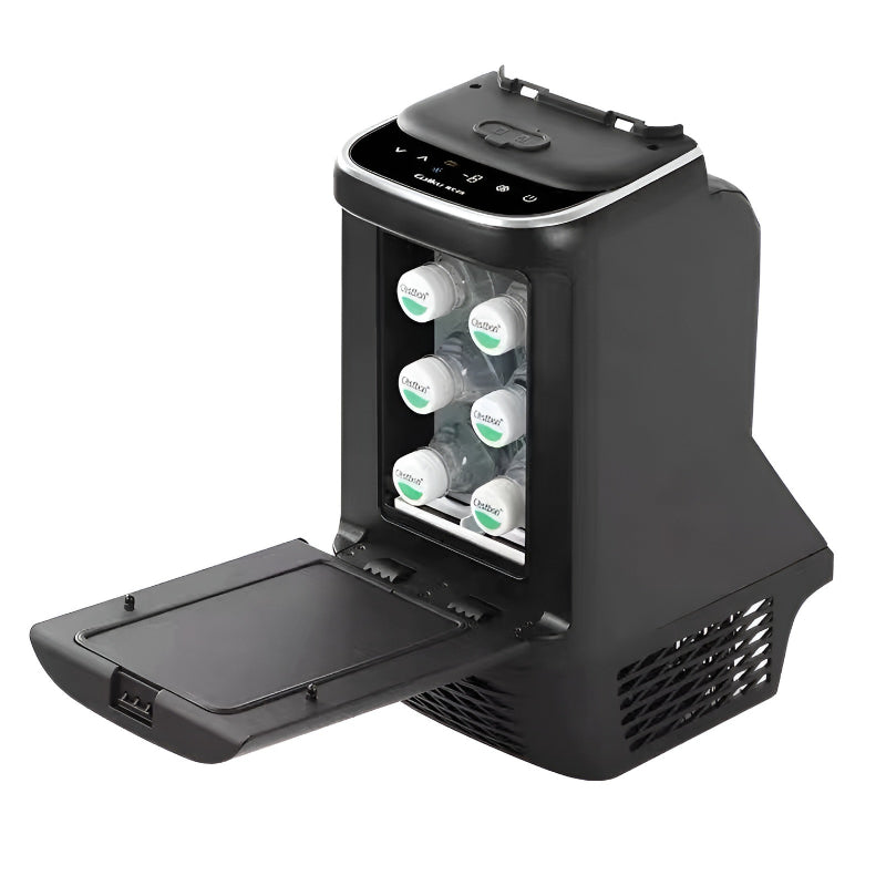 XPeng G6 Car Refrigerator Interior Compartment View
