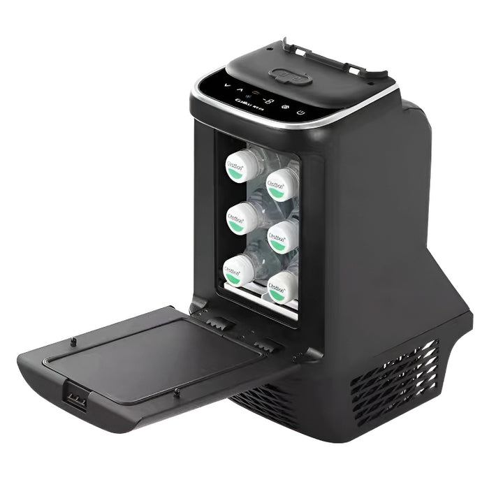 XPeng G6 Car Refrigerator Interior Compartment View
