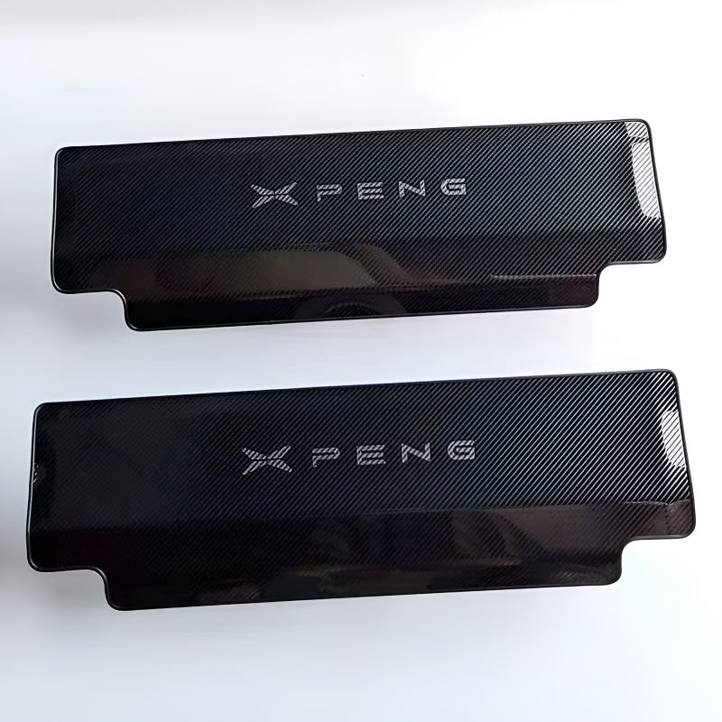 XPENG G6 P7 P7+ G9 Rear Seat Kick Plate - Carbon fiber 