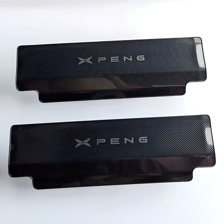 XPENG G6 P7 P7+ G9 Rear Seat Kick Plate - Carbon fiber 