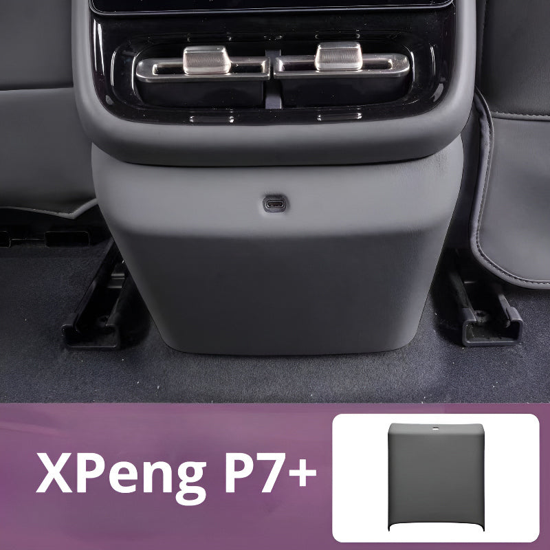 XPeng P7+ Rear Air Vent Kick Cover Dark Sky Gray
