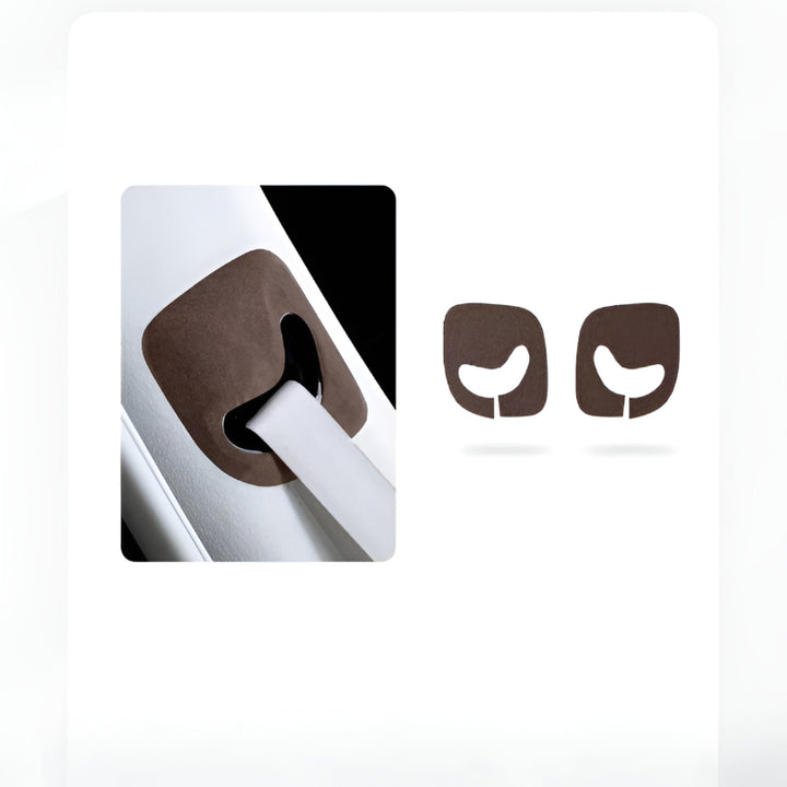 XPeng X9 seat belt panel trim sticker coffee Alcantara