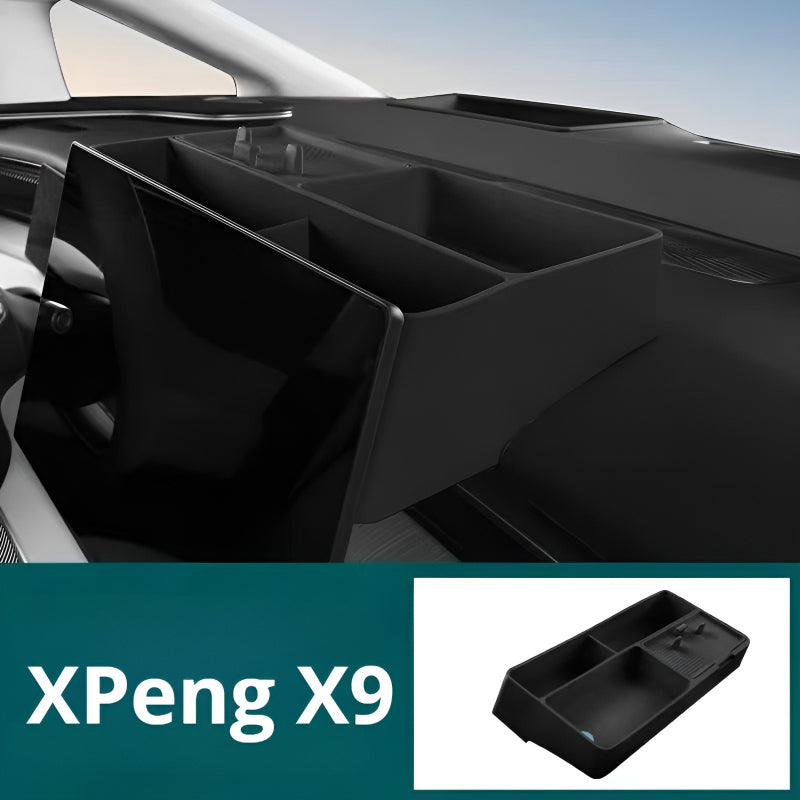 XPeng X9 Nocturnal Black Screen Back Organizer 