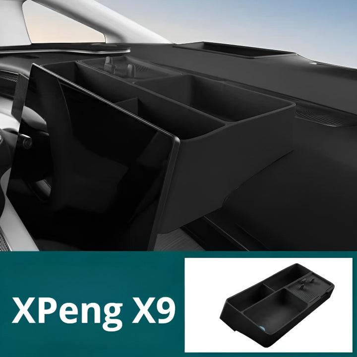 XPeng X9 Nocturnal Black Screen Back Organizer 