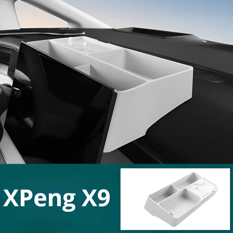  XPeng X9 Imposing Gray Screen Back Organizer 
