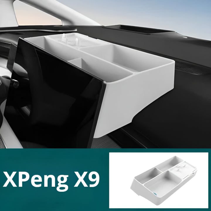  XPeng X9 Imposing Gray Screen Back Organizer 