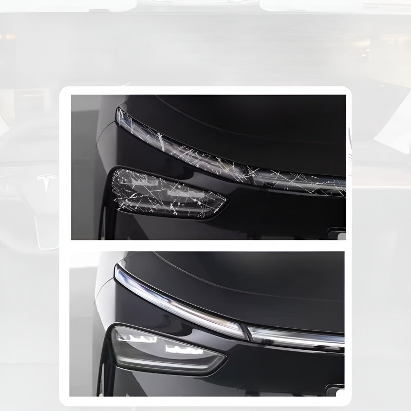 25 XPeng P7+ light control color changing front and rear light protection film