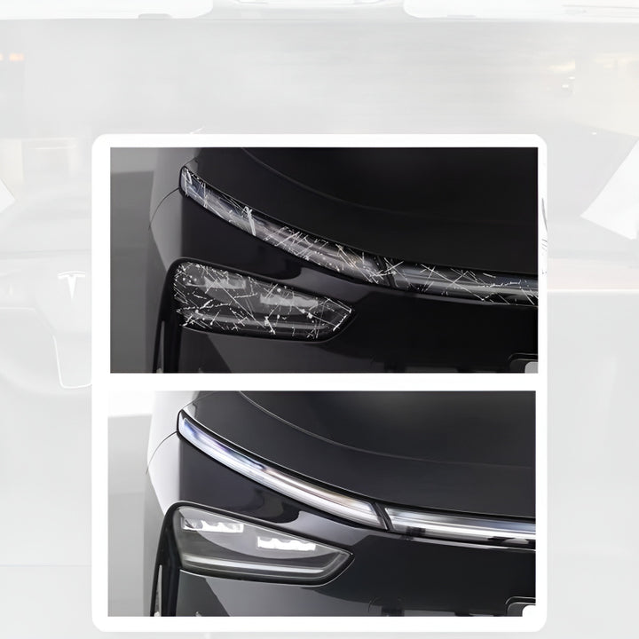 25 XPeng P7+ light control color changing front and rear light protection film