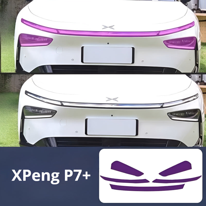 XPENG P7+ light control headlight film