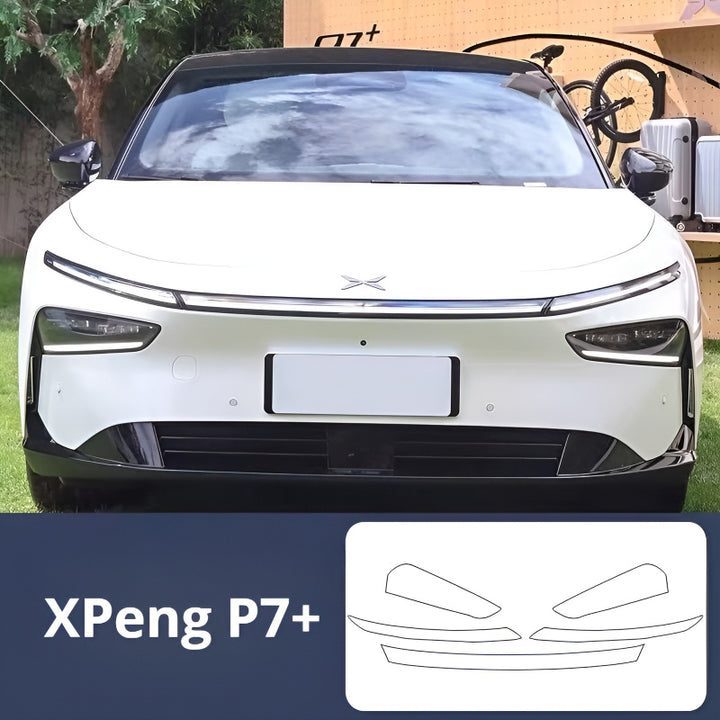 25 XPeng P7+ light control color changing front and rear light protection film